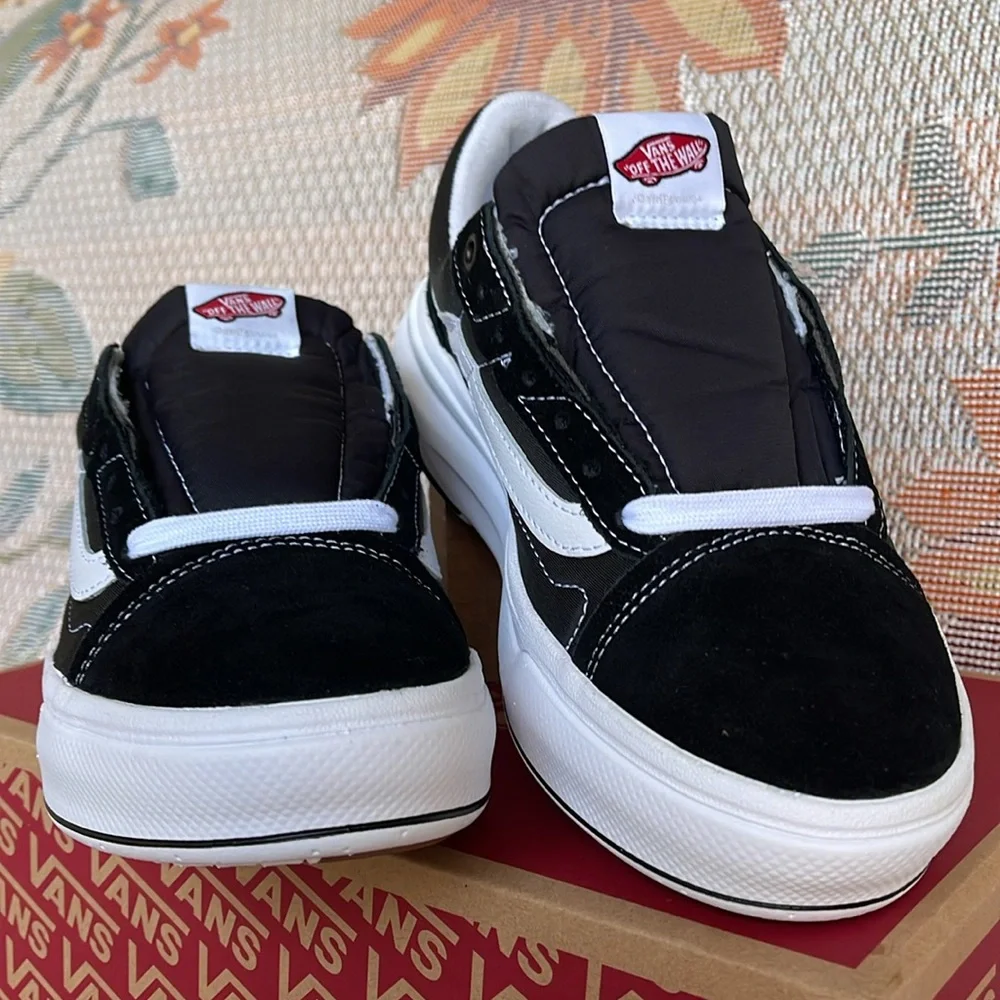 Vans WMNS Oid Skool Over Black/White VN0A7Q5EBA2 Sneakers Platforms